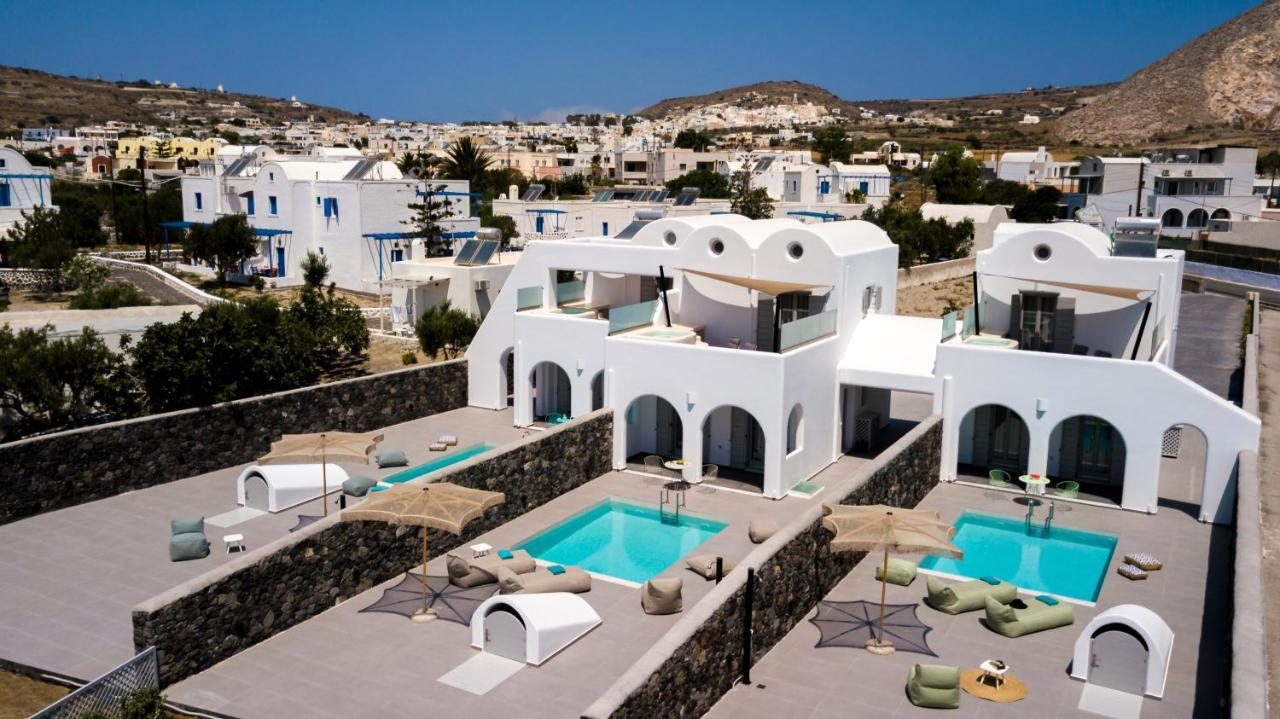 Modern Dome Homes Of Santorini Perissa  Zewnętrze zdjęcie