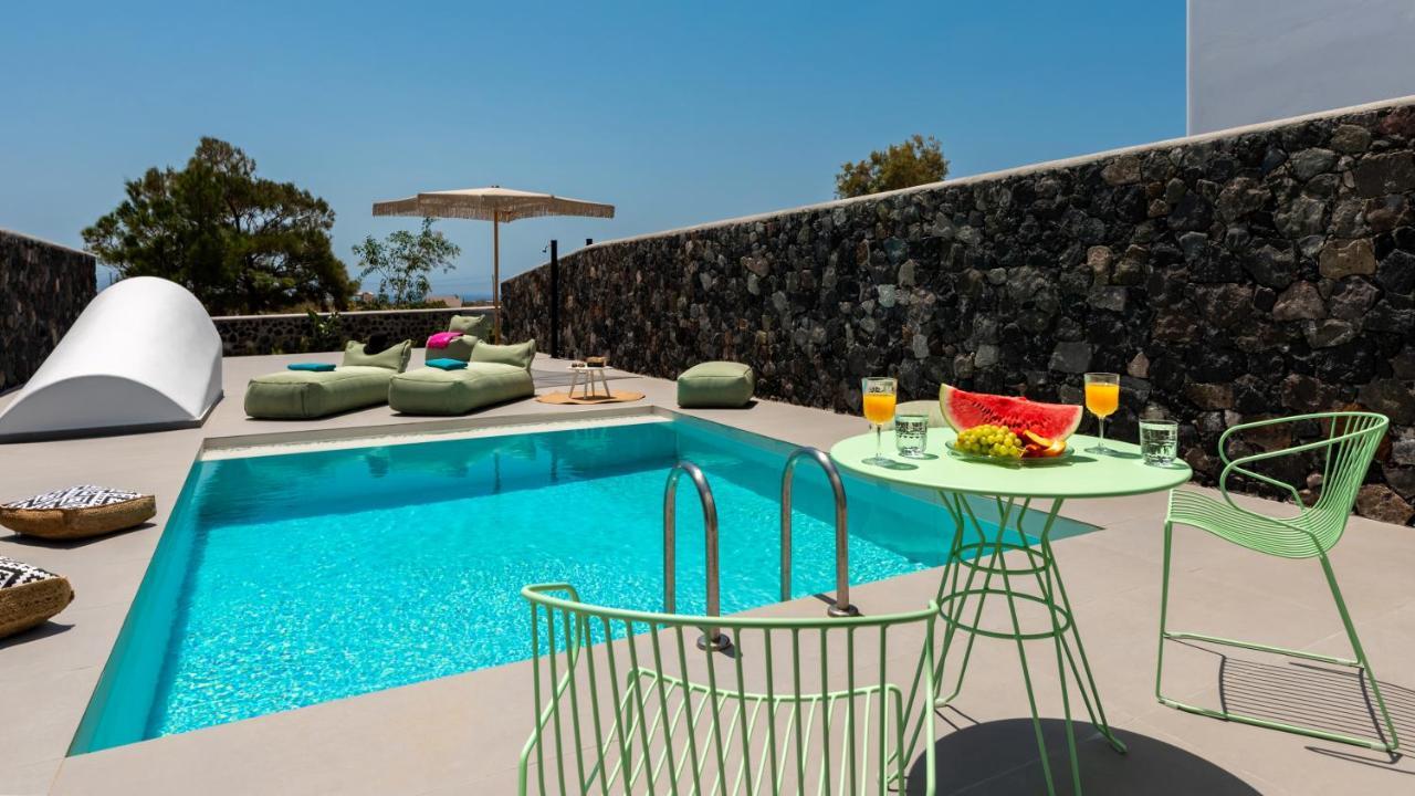 Modern Dome Homes Of Santorini Perissa  Zewnętrze zdjęcie