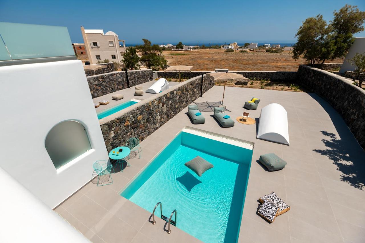 Modern Dome Homes Of Santorini Perissa  Zewnętrze zdjęcie