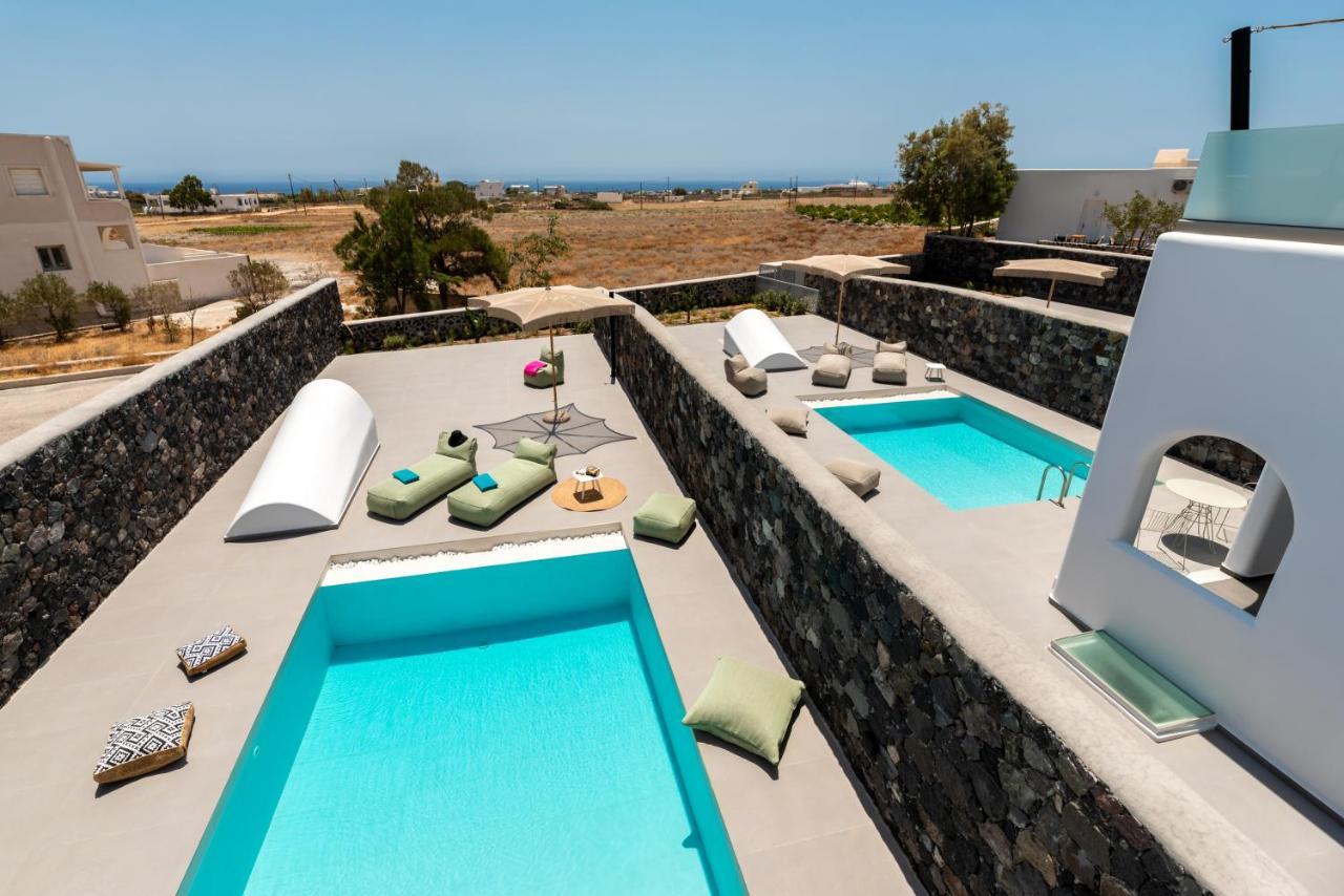 Modern Dome Homes Of Santorini Perissa  Zewnętrze zdjęcie
