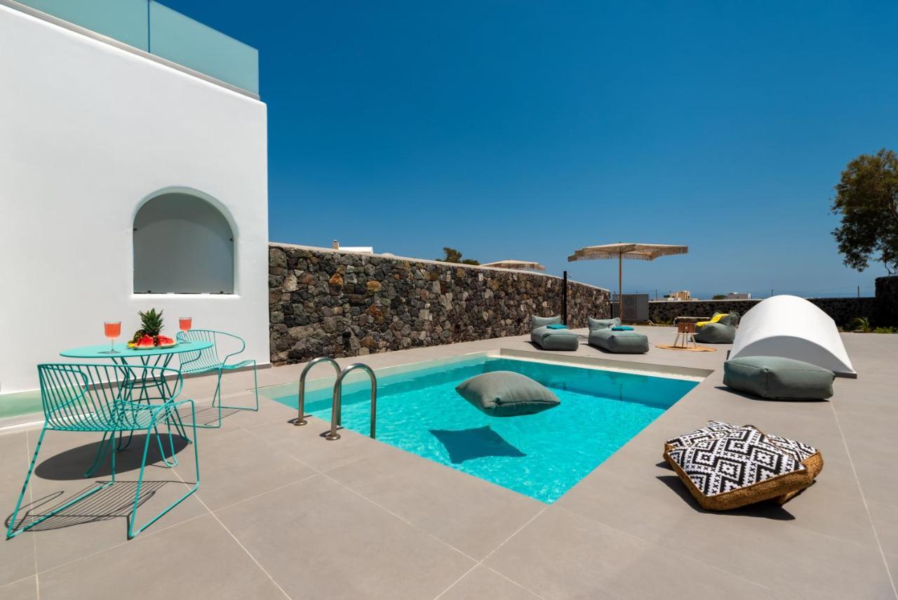 Modern Dome Homes Of Santorini Perissa  Zewnętrze zdjęcie